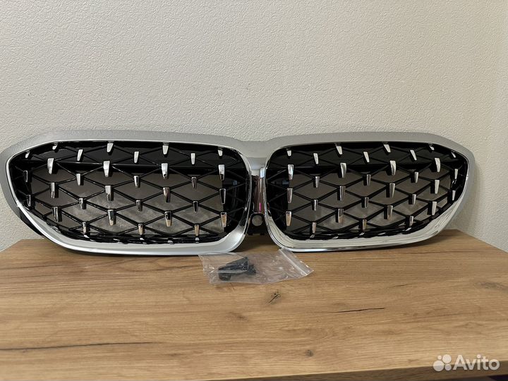 Решетка радиатора bmw 3 g20 хром