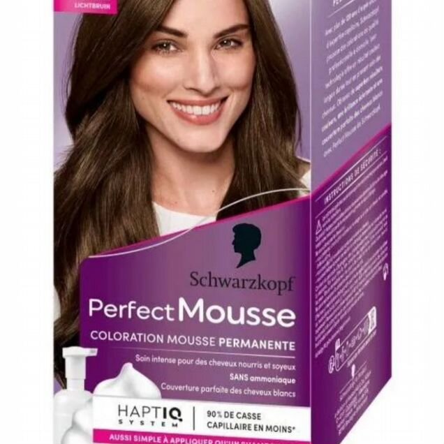 Краска для волос Schwarzkopf Perfect Mousse 600