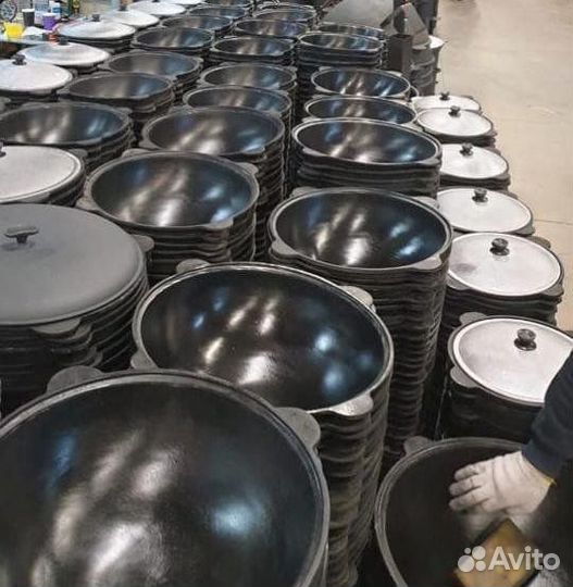 Казан чугунный