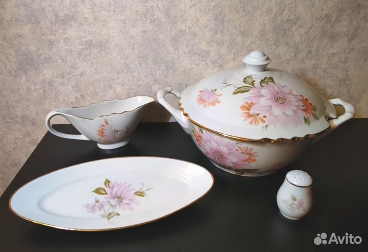 Сервиз столовый Хризантема Дулёво