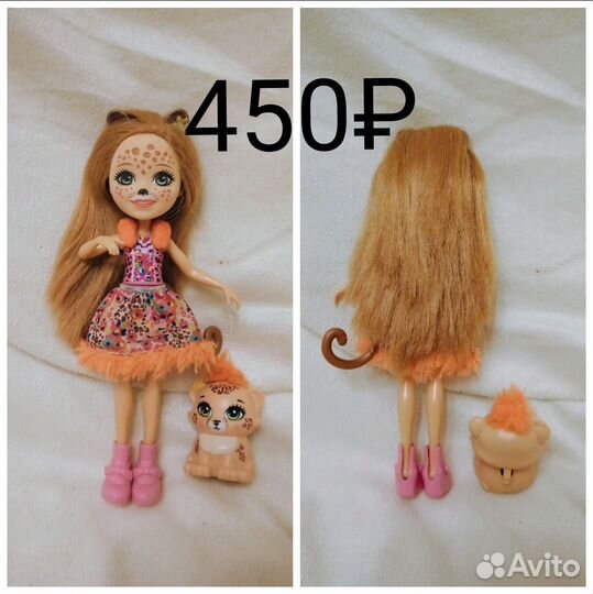 Кукла enchantimals и питомцы