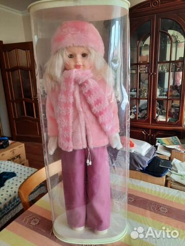 Кукла большая шагающая рост 80см и мягкие игрушки