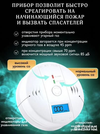 Датчик пожарной сигнализации