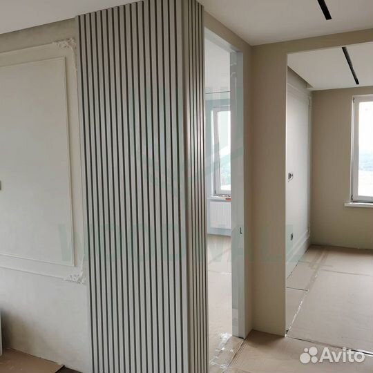 Декоративные рейки баффели перегородки для стен