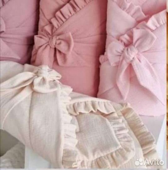 Детское одеяло - конверт из муслина