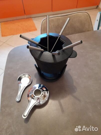 Набор для фондю. Чугун. Новое