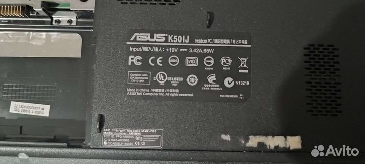 Ноутбук asus
