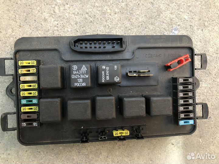 Блок предохранителей ваз 2114