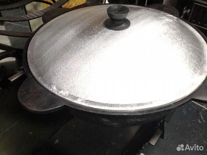 Чугунный казан 10 литров