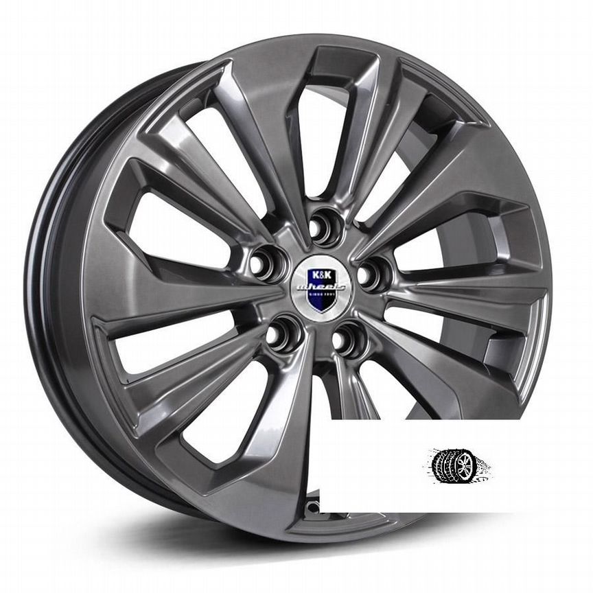 Литые диски K&K 7×R17 5×114.3