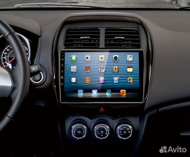 Магнитола Mitsubishi ASX Android IPS экран новая