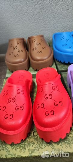 Клоги сабо Gucci