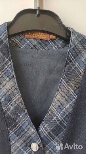 Школьный жилет для девочки 134