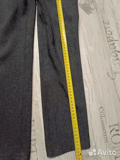 Штаны школьные для девочки 122-128 серые