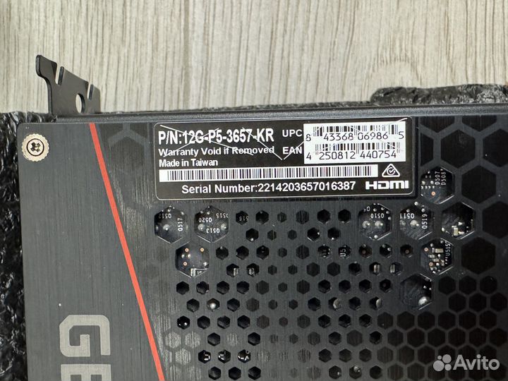 Видеокарта evga 3060