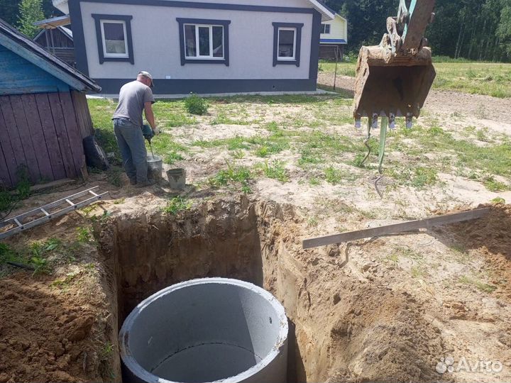 Канализация для дачи без запаха и откачки под ключ