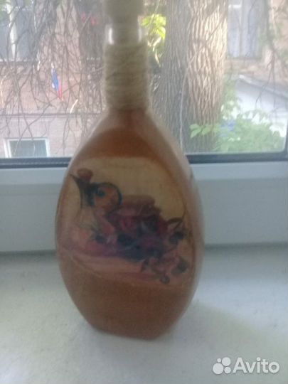 Бутылка декоративная