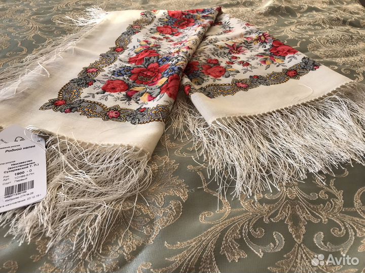 Павловопосадский платок новый с биркой