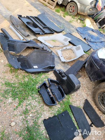 Задний пластик боковины на лансер 9 универсал