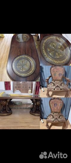 Ковёр. Холл. Стол со стульями