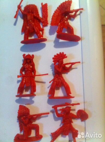 Солдатики Ковбои - Индейцы - Викинги - Пираты