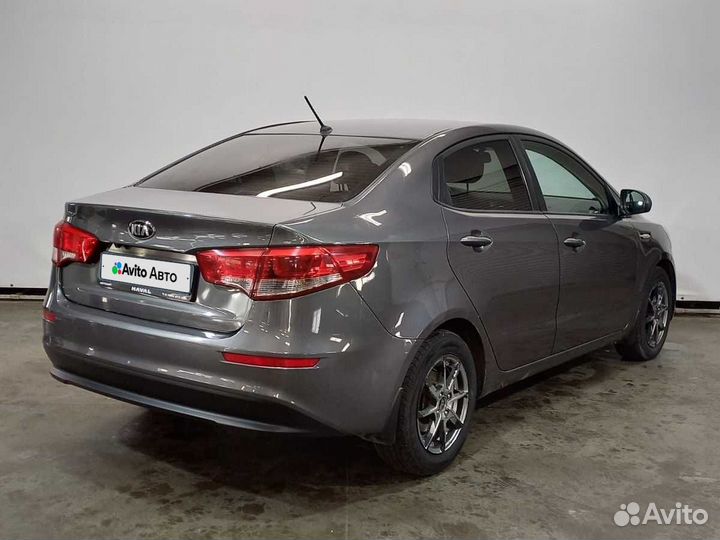 Kia Rio 1.6 МТ, 2016, 96 041 км