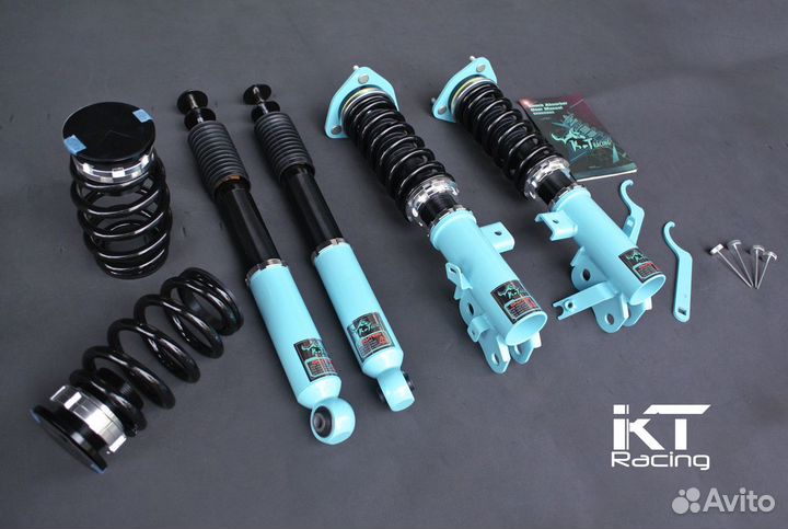 Новые койловеры KT Racing для Honda Civic