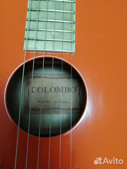 Акустическая гитара коломбо