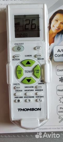 Пульт для кондиционеров новый