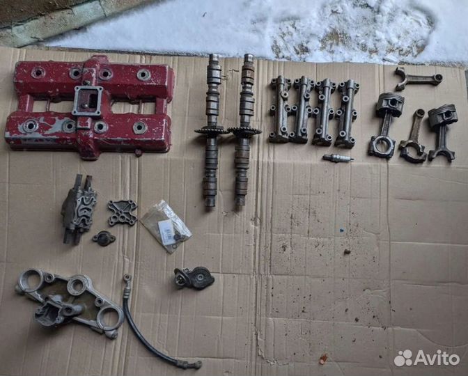 Запчасти на Suzuki RF 400 GSF bandit (оригинал)