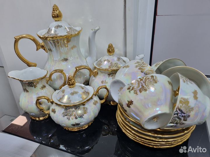 Чайно кофейный сервиз, Германия. Без дефектов