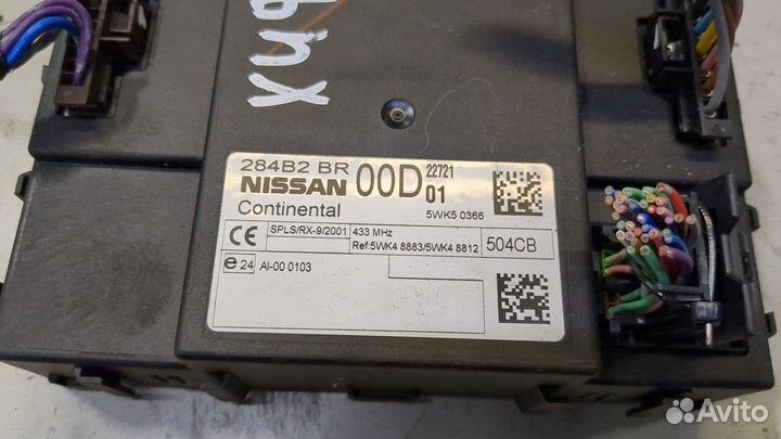 Блок комфорта Nissan Qashqai