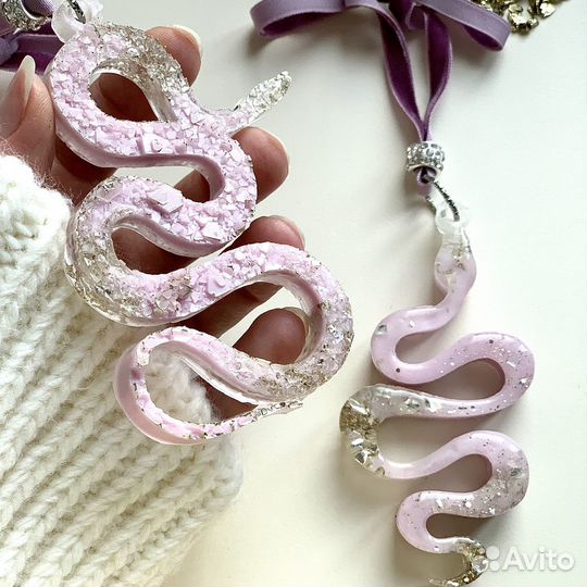 Елочные игрушки из эпоксидной смолы