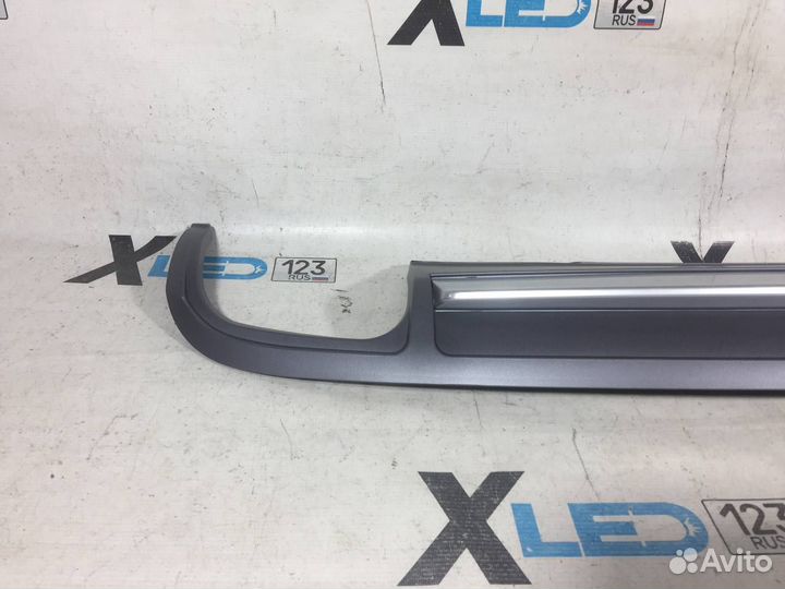 Диффузор Audi A4 B8 S4 дорест в стиле S-line