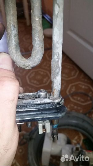 Тен с датчиком температуры zanussi