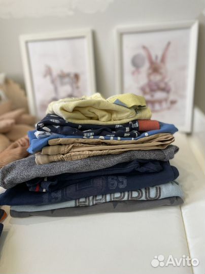 Пакет фирменных вещей для мальчика р92 98