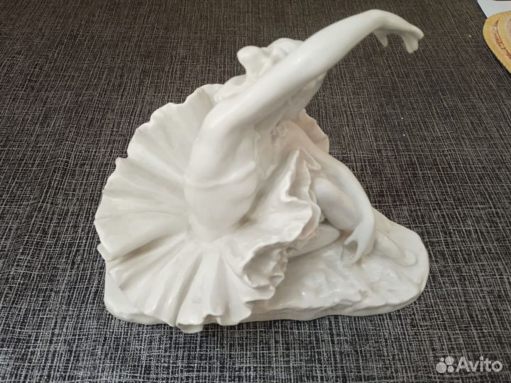 Статуэтка фарфор*Уланова, Умирающий,лебедь