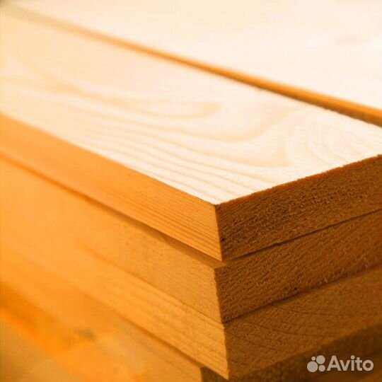 Обычная доска лиственница обрезная 25х200х6000мм