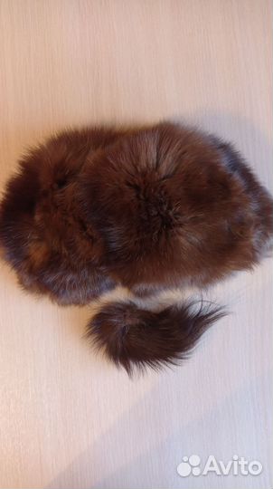 Мех соболя в форме шапки