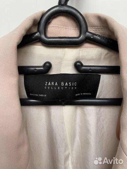 Розовый пиджак из Zara