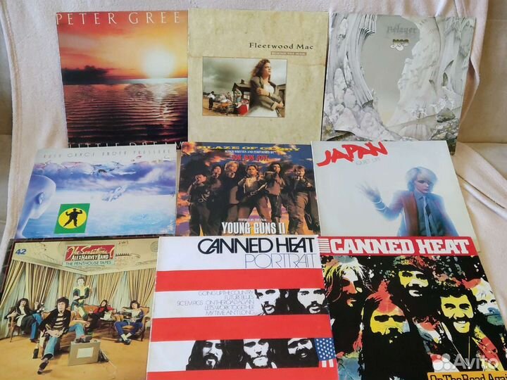 Виниловые пластинки поп музыка