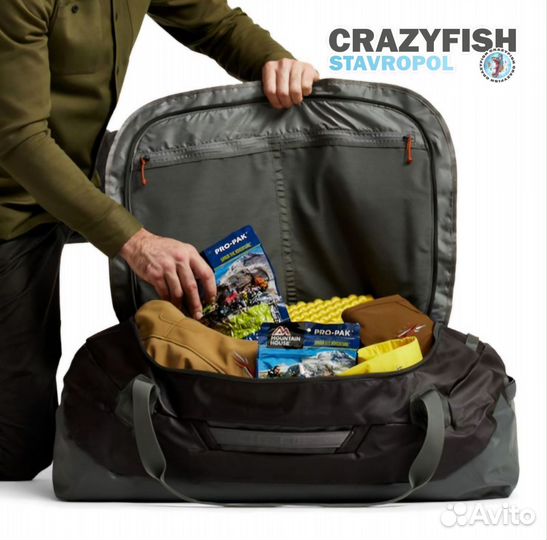 Сумка Sitka Drifter Duffle 110L Lead