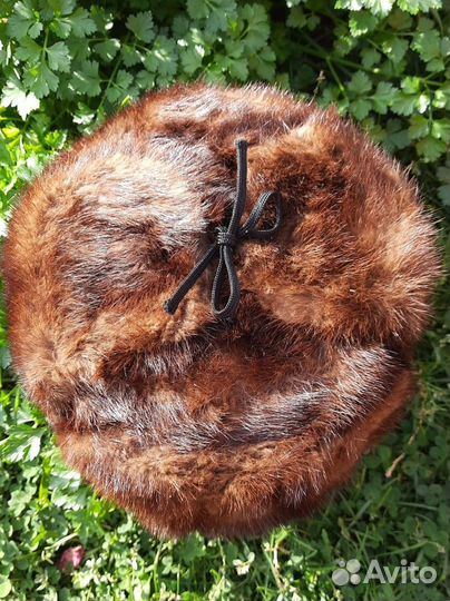 Норковая шапка мужская СССР