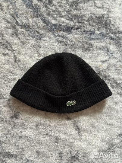 Шерстяная Шапка Бини Lacoste Оригинал