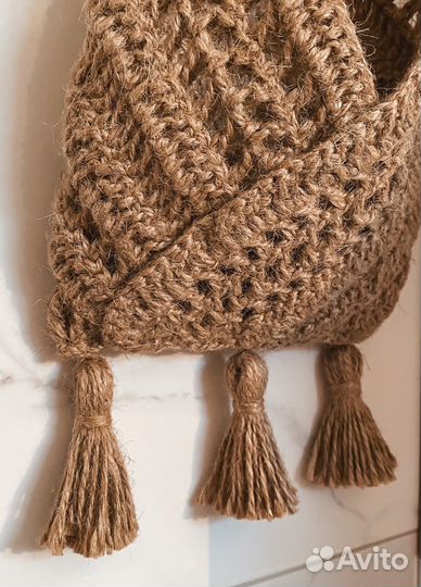 Кармашек из джута