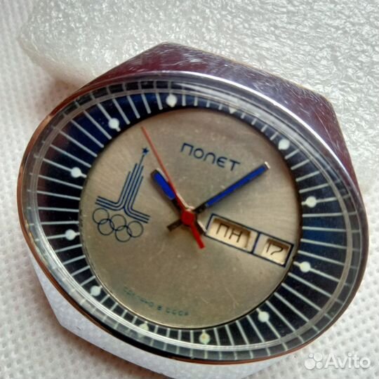 Часы СССР наручные Полёт, Олимпиада 80