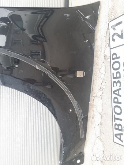 Крыло переднее левое ларгус кросс