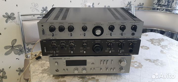 Усилители и эквалайзер прибой 014