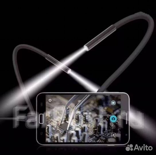 Эндоскоп для смартфона,телефона автомобильный 5мм