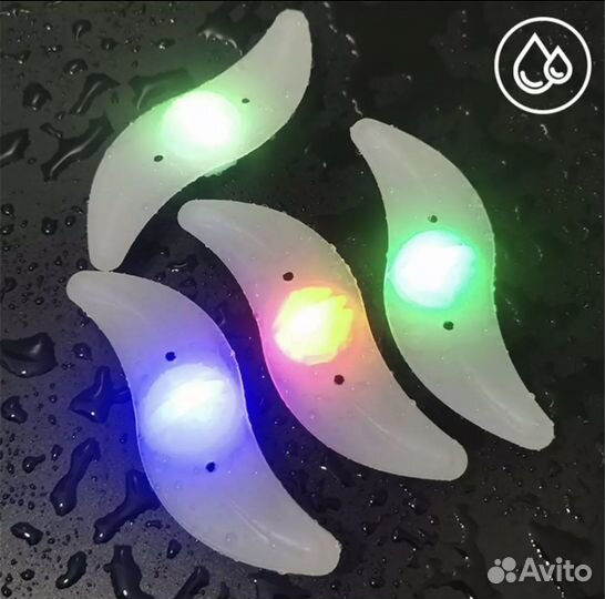 Светодиодный яркий фонарь для спиц LED GLE